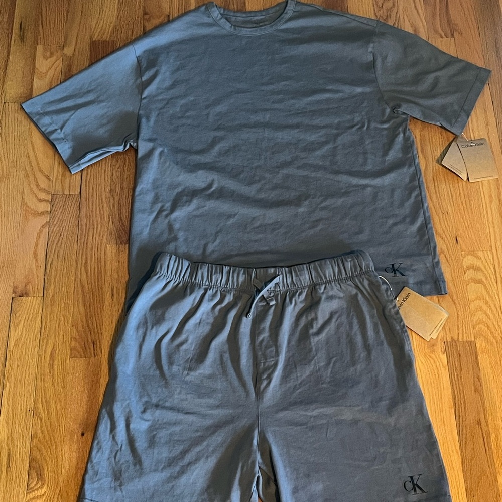 Calvin Klein Charcoal Lounge Set